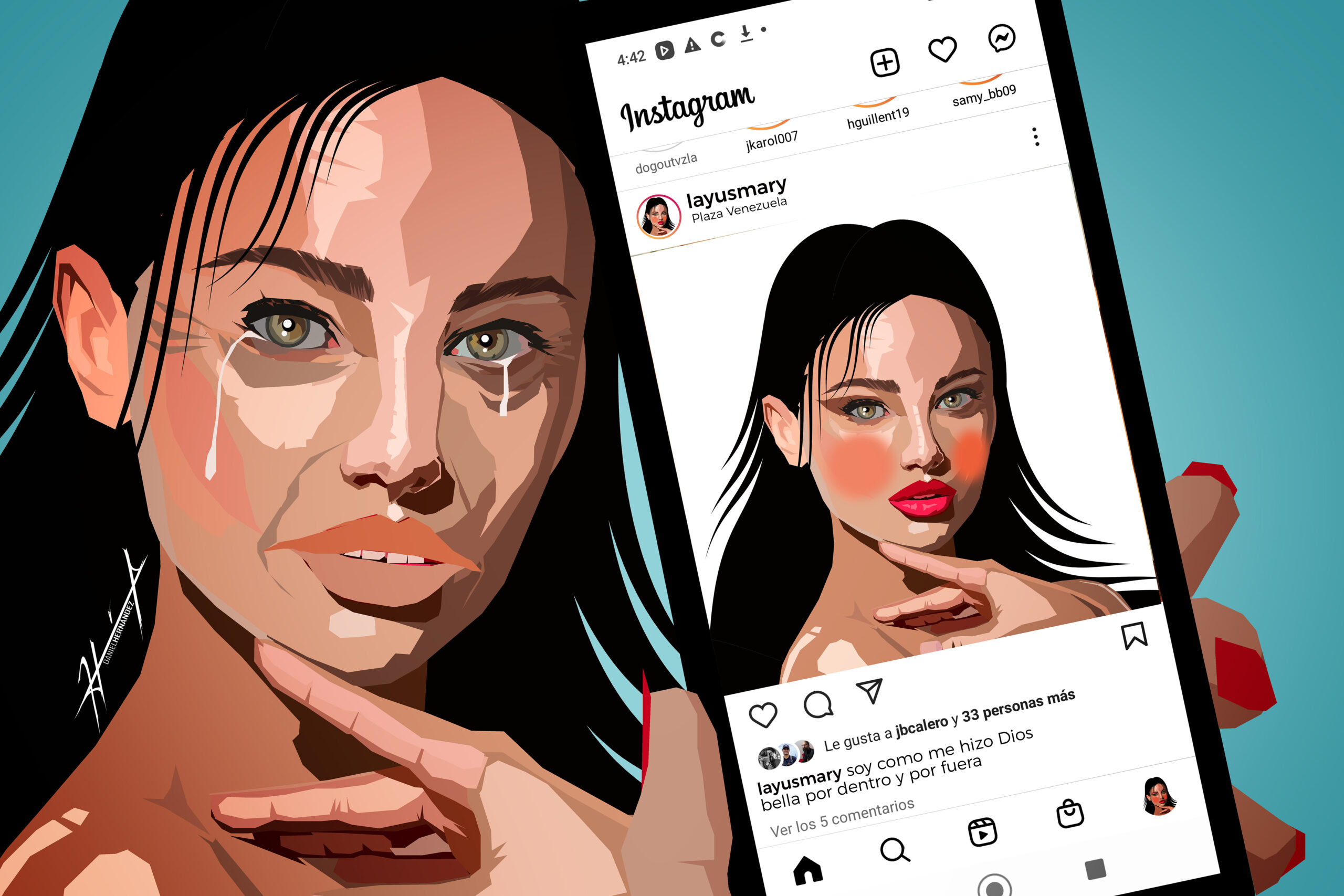 Efectos de los filtros de IA en la percepción corporal en Instagram